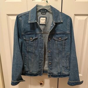 Abercrombie & Fitch Blue Denim Trucker Jacket